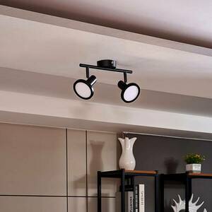 Lindby spotlámpa Ilda, 2-lámpás, 33, 1 cm hosszú, vas kép