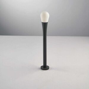 Csepp IP65 lábazati lámpa, 34 cm magas kép