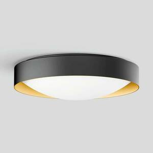 BEGA Studio Line mennyezeti lámpa Ø36cm fekete/brass kép