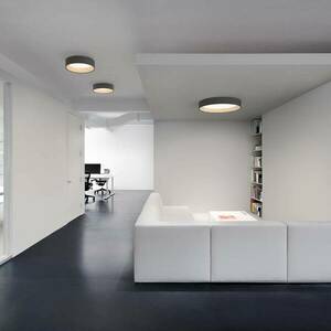 Vibia Duo 4870 LED mennyezeti lámpa, szürke kép