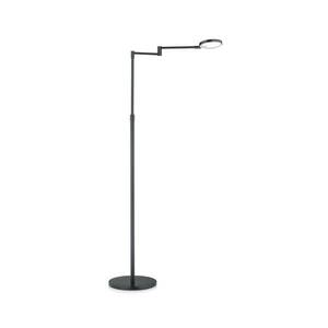 LED állólámpa Caro, 1 lámpás, fekete kép