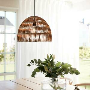 PR Home Lace függőlámpa, rattan ernyővel, Ø 46 cm kép