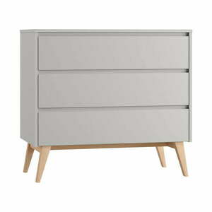 Szürke alacsony gyerek komód 100x52, 5 cm Swing – Pinio kép