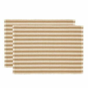 Textil tányéralátét szett 2 db-os 33x48 cm Statement Stripe – Södahl kép
