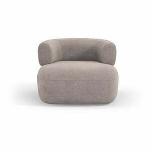 Bézs buklé fotel Jenny – Micadoni Home kép