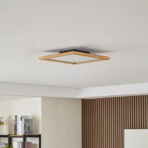 Lucande Joren LED mennyezeti világítás fa 42 cm kép