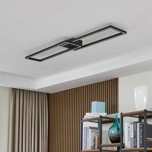 Lucande LED mennyezeti lámpa Tjado, téglalap alakú, 2-lámpás, 120cm kép