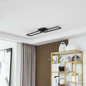 Lucande LED mennyezeti lámpa Tjado, téglalap alakú, 2-lámpás, 100cm kép
