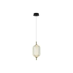 Pellucid LED-es függőlámpa, bronz színű/világos kép