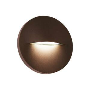 LED kültéri fali lámpa Vita, rozsdabarna, Ø 14 cm kép