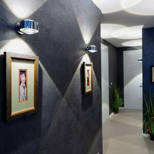 Puk Maxx Wall, LED, átlátszó lencsék, krómozott kép