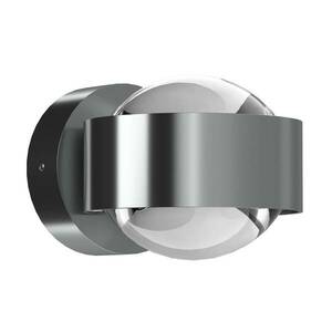 Puk Mini fali LED 2x8W lencsék átlátszó, matt króm kép