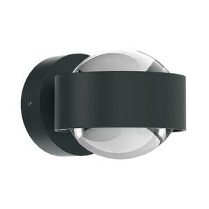 Puk Mini Wall LED 2x8W lencsék átlátszó, antracit matt kép