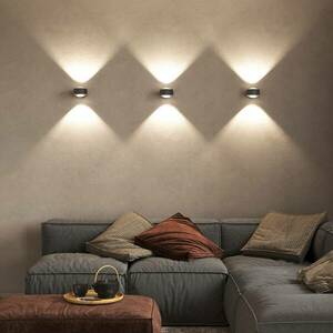 Puk Maxx Wall, LED, átlátszó lencsék, antracit matt kép