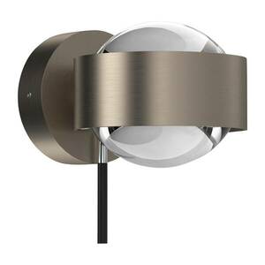 Puk Mini Wall+ LED, átlátszó lencsék, matt nikkel kép