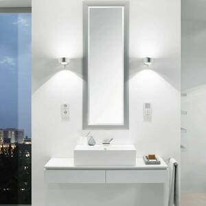Puk Maxx Wall+ LED, átlátszó lencsék, krómozott kép