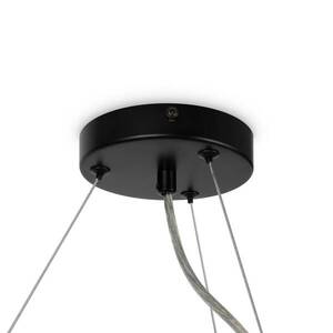 Maytoni Dallas függőlámpa, 25-light, kerek, fekete kép