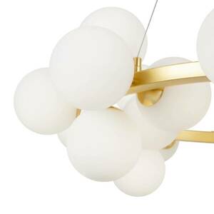 Maytoni Dallas függőlámpa, 25-light, kerek, arany kép
