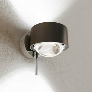 Puk! 80 Wall LED spot áttetsző lencsék barna/króm kép