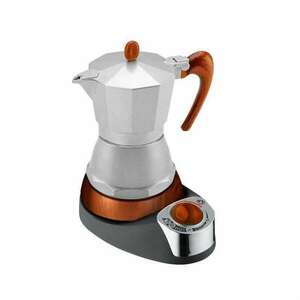 Gat 601006 Splendida Elektromos Kotyogós Kávéfőző 6 személyes, Inox kép