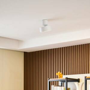 Lindby Nivoria LED-es reflektor, fehér, forgatható, alumínium kép