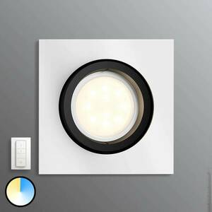Philips Hue Milliskin négyzet alakú, alumínium, fényerőszabályzóval kép