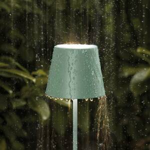 Nuindie IP54 LED-es újratölthető asztali lámpa 38 cm-es kerek USB-C kép