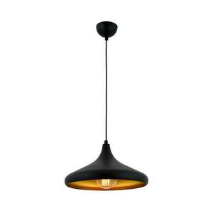 Lógó lámpa AV-4106-M8-BSY-36 fekete/arany Ø 36 cm kép