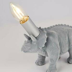 Asztali lámpa X Triceratops, kerámia kép