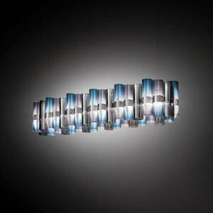 Slamp LED-es függőlámpa La Lollo kék-ibolya, 140 cm kép