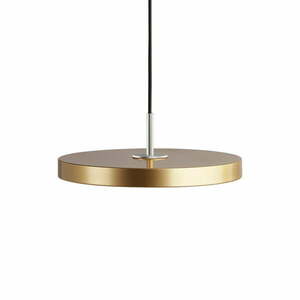 Aranyszínű LED függőlámpa fém búrával ø 31 cm Asteria Mini – UMAGE kép