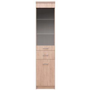 Vitrin 1D1W1S, sonoma tölgy, univerzális, TOPTY TYP 32 kép