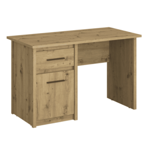 Számítógépasztal 1D1S/120, artisan tölgy, AIRON kép