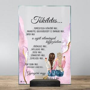 Nőnapi ajándék saját szöveggel és háttérrel kép