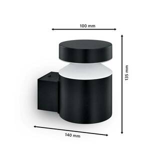 Philips LED kültéri fali lámpa Laven, magasság 13, 5 cm kép