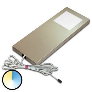 Dinam. LED Slim-Pad F alép. lámpa, rozsdam. acél kép