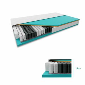 Kókuszmatrac COCO STANDARD 18cm 80 x 200 cm Matracvédő: Matracvédő nélkül kép