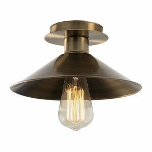 Bronzszínű mennyezeti lámpa fém búrával ø 24 cm Berceste – Opviq lights kép