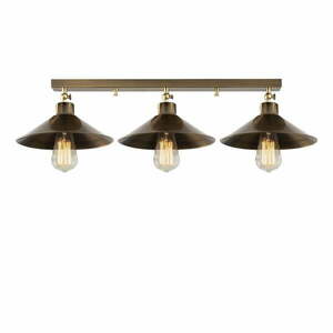 Bronzszínű mennyezeti lámpa fém búrával ø 24 cm Berceste – Opviq lights kép