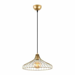 Aranyszínű függőlámpa fém búrával ø 36 cm Depay – Opviq lights kép