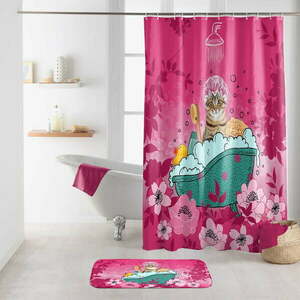 Zuhanyfüggöny 180x200 cm Chatibulle – douceur d'intérieur kép