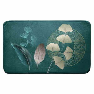 Türkiz fürdőszobai kilépő 45x75 cm Ginkoblue – douceur d'intérieur kép