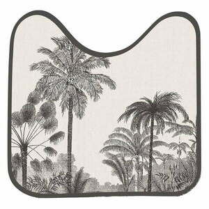 Fekete-bézs fürdőszobai kilépő WC-hez 45x45 cm Cocoty – douceur d'intérieur kép