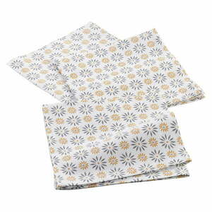 Textil szalvéta szett 3 db-os Floreor – douceur d'intérieur kép
