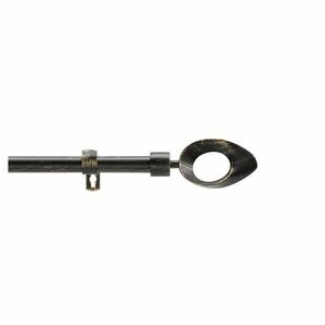 Fém bővíthető függönykarnis 120 - 210 cm Ovalon – douceur d'intérieur kép