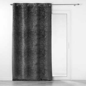 Antracitszürke bársony függöny 140x240 cm Analia – douceur d'intérieur kép