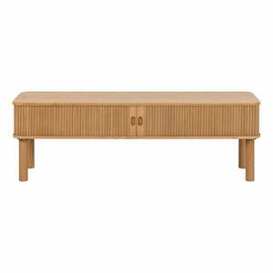 Natúr színű TV-állvány tölgyfa dekorral 140x45 cm Langley – Actona kép