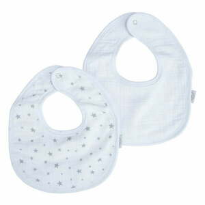 Fehér muszlin előke szett 2 db-os – Bébé Douceur kép