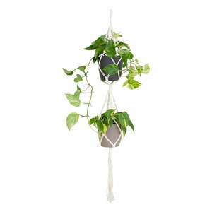 Textil akasztórendszer virágcseréphez ø 10 cm (magasság 120 cm) Macramé – Artevasi kép