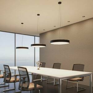 Arcchio Vanida LED függő lámpa, fekete, 60 cm kép